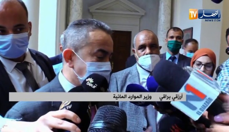 أرزقي براقي: التغييرات التي مست القطاع لا تزال متواصلة لتحسين عملية التزود بمياه الشروب