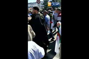 شاهد لحظة طرد “جاب الله” من في المسيرة السلمية بالعاصمة