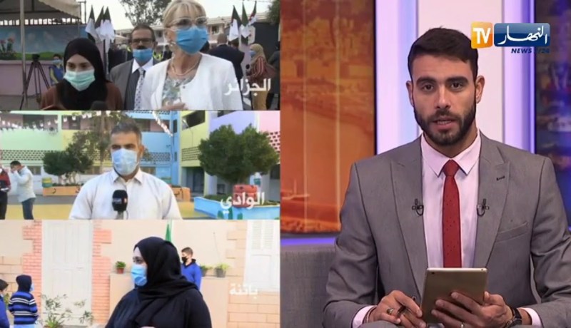 كل الظروف الوقائية متوفرة لإستقبال التلاميذ في ظروف حسنة