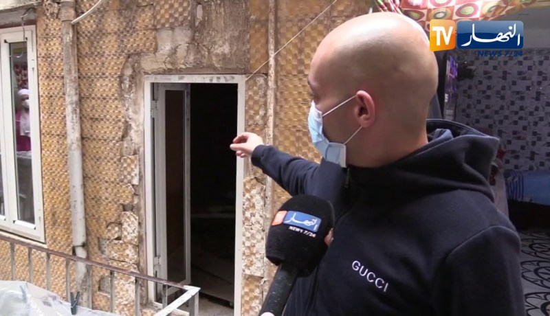 عمارات آيلة للإنهيار . عائلات تعيش الموت يوميا