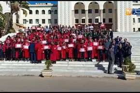 العاصمة/ وقفة إحتجاجية للقضاة أمام المحكمة العليا