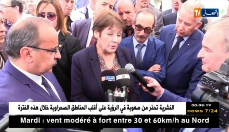 بن غبريت تقف على تدشين مشاريع هامة في قطاع التربية بولاية عين الدفلى