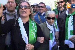 شقيقة العربي بن مهيدي تلتحق بالحراك الشعبي المطالب بالتغيير ورفض تمديد العهدة الرابعة