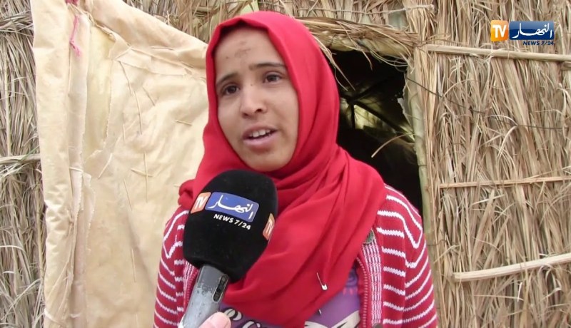 بسكرة: أكواخ من جريد النخل مأوى للعائلات ببلدية ليوة