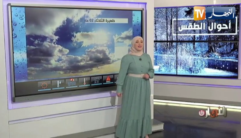 رياح قوية مرفوقة بتطاير للرمال ورداءة في الرؤية على هذه الولايات