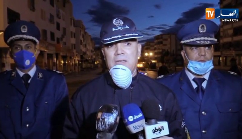 برج بوعريريج: مصالح الأمن تسهر على تطبيق قرار الحجر الجزئي