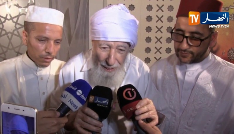 العلامة الشيخ محمد الطاهر آيت علجت يدعوا للجزائر والجزائريين