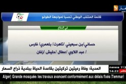 الناخب الوطني يفرج عن القائمة المعنية بالمشاركة في لقاء الطوغو
