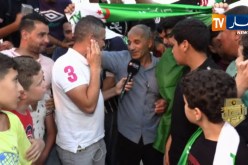 مباشر من ملعب واقنوني وفرحة أنصار الخضر بالفوز على السنغال