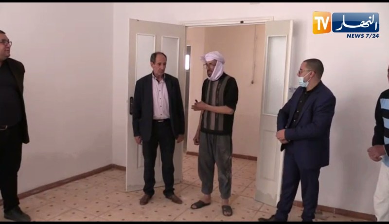 معسكر: ترحيل عائلة بوكبوط لسكن جديد بعد احتراق المحل الذي كانت تقطن به