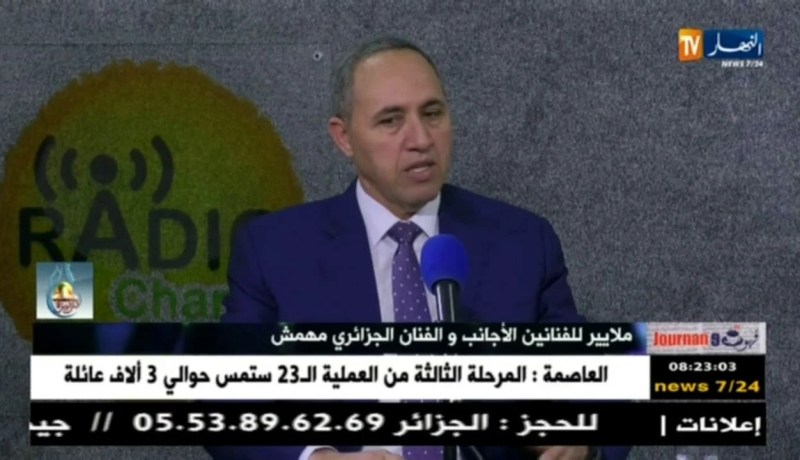 وزير الثقافة: قيمة جلب فنان أجنبي تغطي قيمة 100 فنان جزائري صاعد