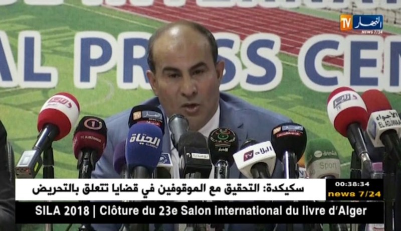 مدوار: لم أفكر ولو ثانية في الإستقالة لمجرد تأجيل مباراة ..!