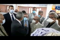 وزير الصحة يزور مستشفى البيض ويطلع على ما مدى جاهزيته للتكفل بمرضى كوفيد 19