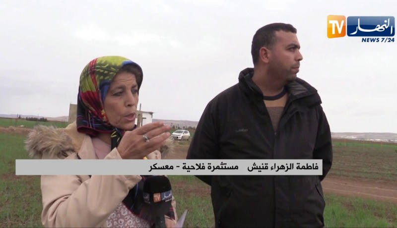 معسكر: فاطمة الزهراء .. أساتذة متقاعدة إختارت مجال الفلاحة اللإستثمار فيه بكل قناعة