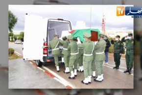 اللواء نورالدين حمبلي يشرف على مراسم رفع جثمان الشهيد للماية سيف الدين