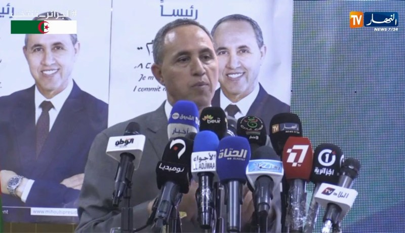 عنابة/ المترشح للرئاسيات “عز الدين ميهوبي” ينظم تجمعا شعبيا بسيدي عاشور