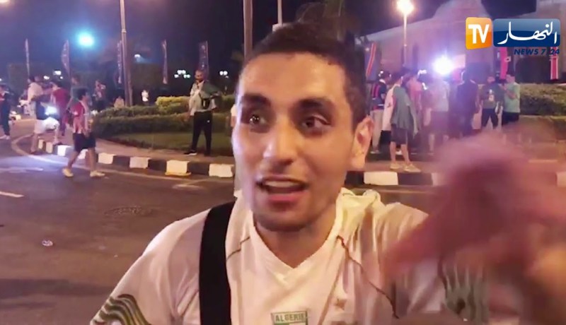 مصري محب للجزائر.. فرحتونا رابي يحفظكم والجزائر عندها جمهور لا يوجد مثله