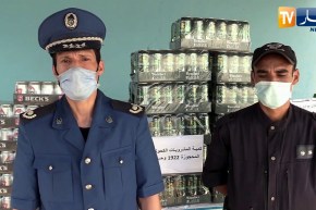 غليزان: توقيف شخص وحجز 1922 وحدة من المشروبات الكحولية