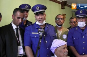 النعامة: مصالح الأمن بالتنسيق مع الجمعية الوطنية للعناية بالمريض تكرم المجاهدين