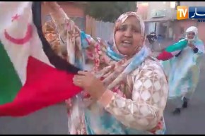 النساء الصحراويات يحيين اليوم العالمي للمرأة بطريقتهن الخاصة ويتخطين الحصار المفروض