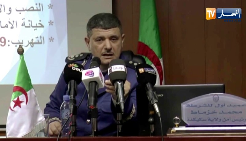 سكيكدة: المصالح الأمنية تعرض حصيلة نشاطاتها خلال سنة 2018