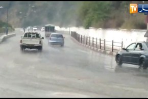 بجاية: تساقط أمطار رعدية على مناطق الساحل الشرقي للولاية