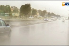 أمطار غزيرة بولاية سعيدة في عزّ فصل الربيع