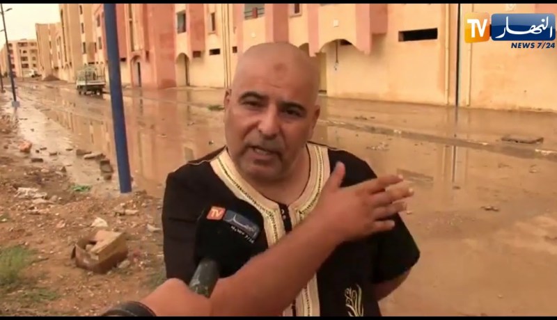 بوسعادة: سكان حي 80 مسكن تساهمي يطالبون بإعادة إنجاز بالوعات تصريف المياه