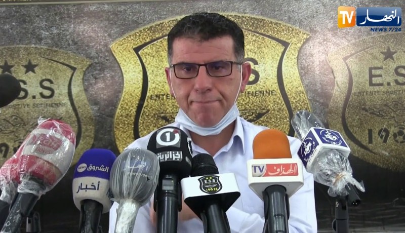 رئيس مجلس إدارة وفاق سطيف أعراب.. نتائج الفريق نزيهة وعلقنا مهام حلفاية