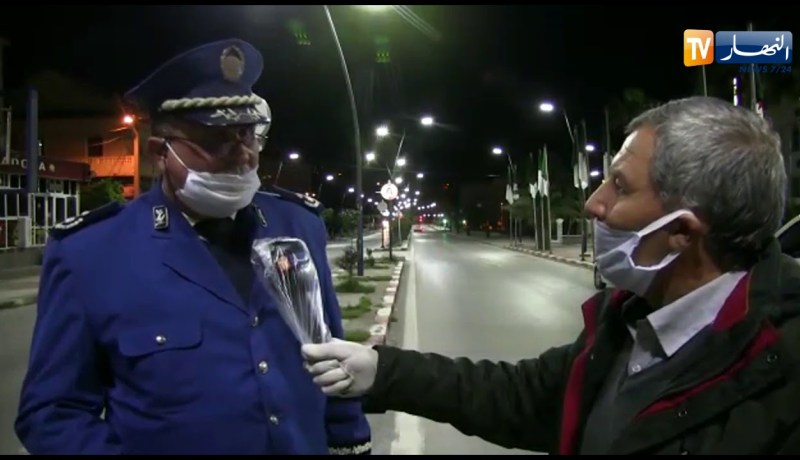 بجاية: هكذا يسهر عناصر الأمن على تطبيق الحجر الجزئي لمنع تفشي فيروس  كورونا