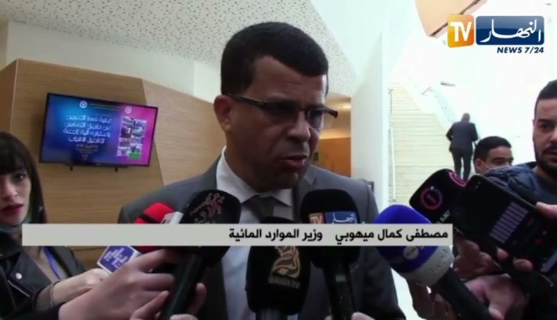 “وزير الموارد المائية :” لن يكون هناك مشكل في تزويد المياه في شهر رمضان