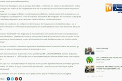 الفاف تضع آخر الرتوشات على قوانين إنشاء الرابطة الوطنية لكرة القدم شباب