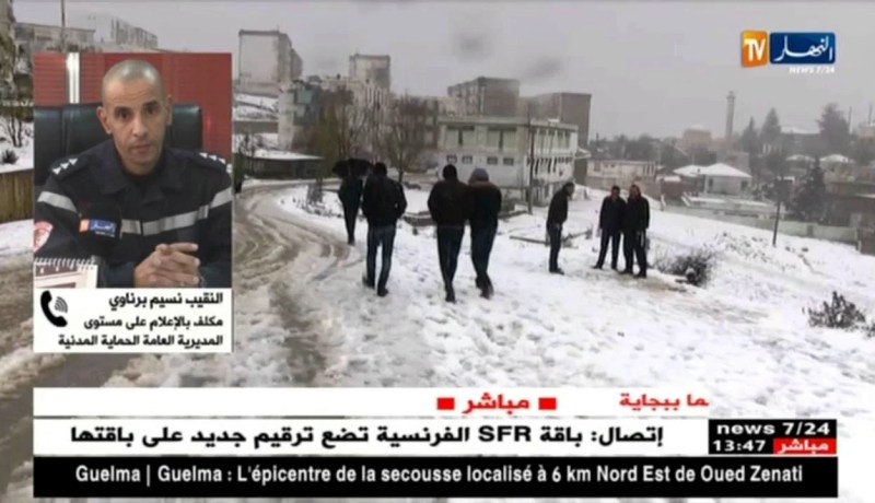 قرى و مشاتي جبلية معزولة بسبب الثلوج…مصالح الحماية المدنية تتدخل