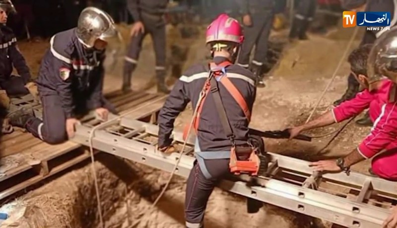 سيدي بلعباس/ إنتشال جثة شاب سقط في بئر عمقه 20 متر بالطريق الوطني رقم  95