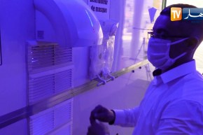 تيزي وزو: رضوان يصمم نفق تعقيم بتعديلات متطورة