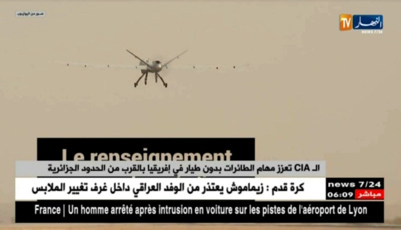 الـ CIA تعزز مهام الطائرات بدون طيار في إفريقيا بالقرب من الحدود الجزائرية