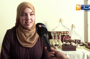 مجتمع: بأشكال فنية مختلفة .. نسرين تبدع في صناعة الشكولاطة في المنزل