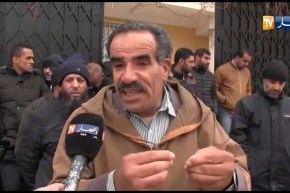 سعيدة/ عمال ديوان الترقية والتسيير العقاري  يحتجون