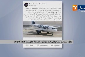 نقل/ سيناتور يقترح على الجزائر شراء الشركة الفرنسية “آيغل آزور”