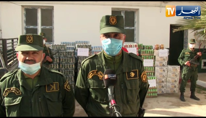 عين تموشنت: درك تامزورة يحجز ازيد من 3500 وحدة كحولية من مختلف الأنواع و الاحجام