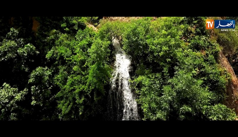شاهد شلالات “الأوريت” بتلمسان..موقع سياحي عالمي شاهد