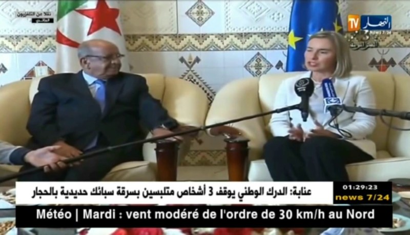 دبلوماسية: “موغيريني” في الجزائر.. والملفات الأمنية في مستهل أجندتها
