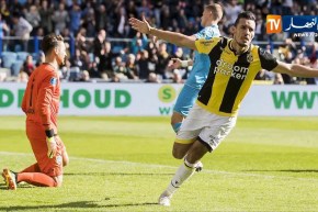 درفلو يسجل ويقود فيتاس أرنهايم للفوز في البطولة الهولندية