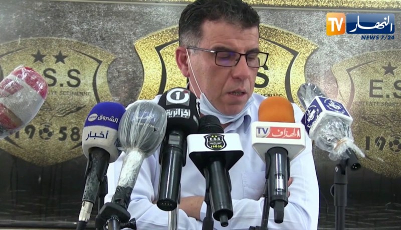 “رئيس مجلس إدارة وفاق سطيف : “قمنا بتعليق مهام حلفاية