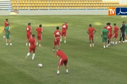 تدريبات المنتخب الوطني إستعدادا لمباراة تنزانيا