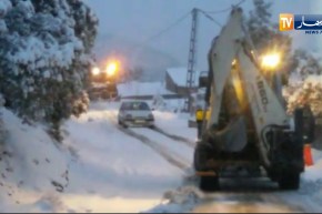 تيزي وزو: تساقط كثيف للثلوج بدائرة واضية