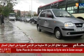 سعيدة: هطول أمطار غزيرة تتسبب في عرقلة حركة المرور بسبب إنفجار البالوعات