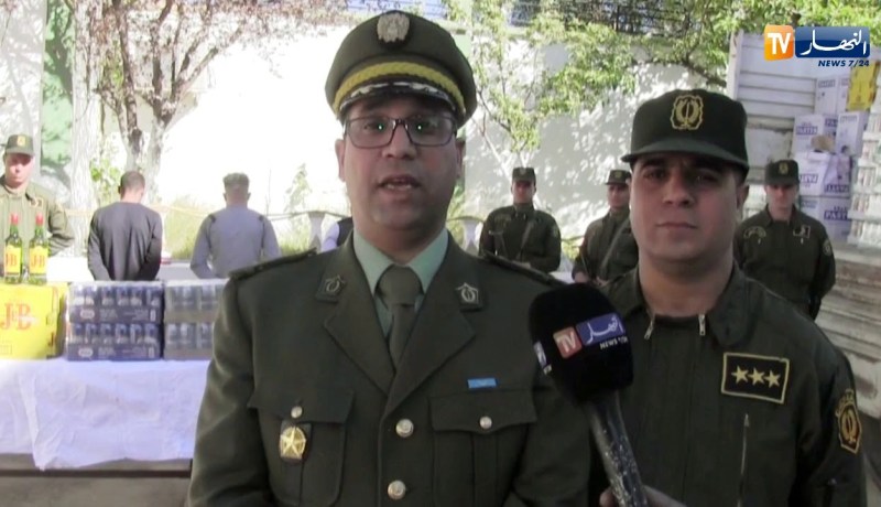 سعيدة: توقيف ثلاثة أشخاص وحجز كمية معتبرة من المشروبات الكحولية