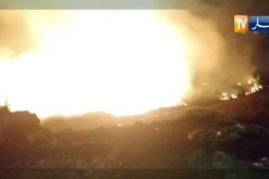 مصالح الحماية المدنية تخمد الحريق المهول الذي إندلع بغابة “دنيا بارك”