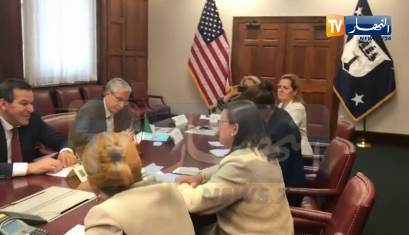 إجتماع بين جلاب وسفير الجزائر بواشنطن مع نائبة وزير التجارة الأمريكية